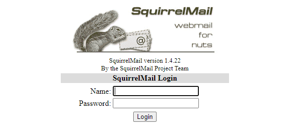 cpanel webmail login squirrelmail